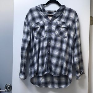Boyfriend fit flannel from Aritzia